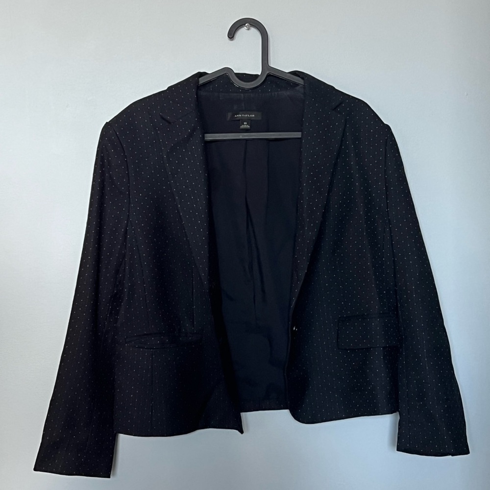 Ann Taylor Polka Dot Blazer - Like New